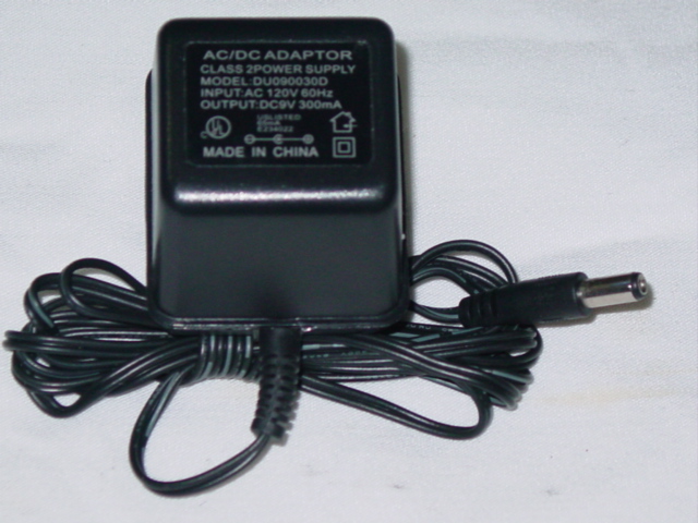 *Brand NEW* 9V DC 300mA AC Adapter DU090030D Power Supply - Click Image to Close